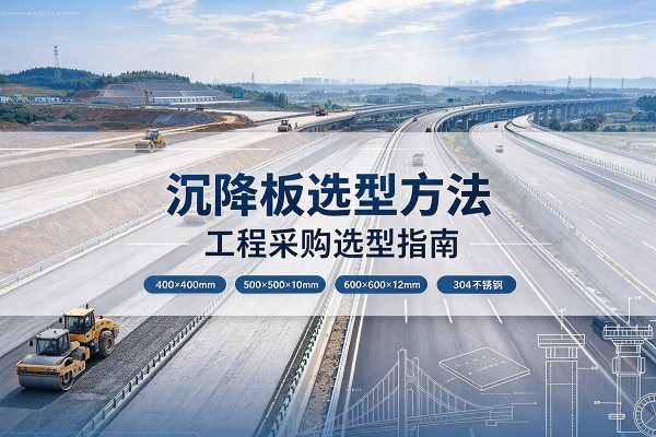 吴忠沉降板选择方法