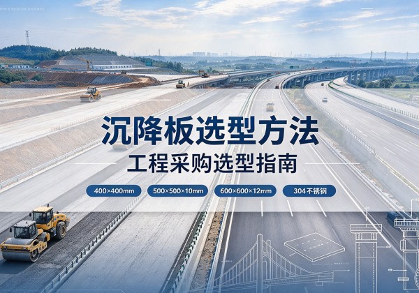 吴忠沉降板选择方法