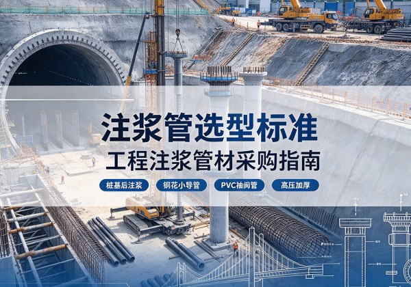 吴忠注浆管选型标准